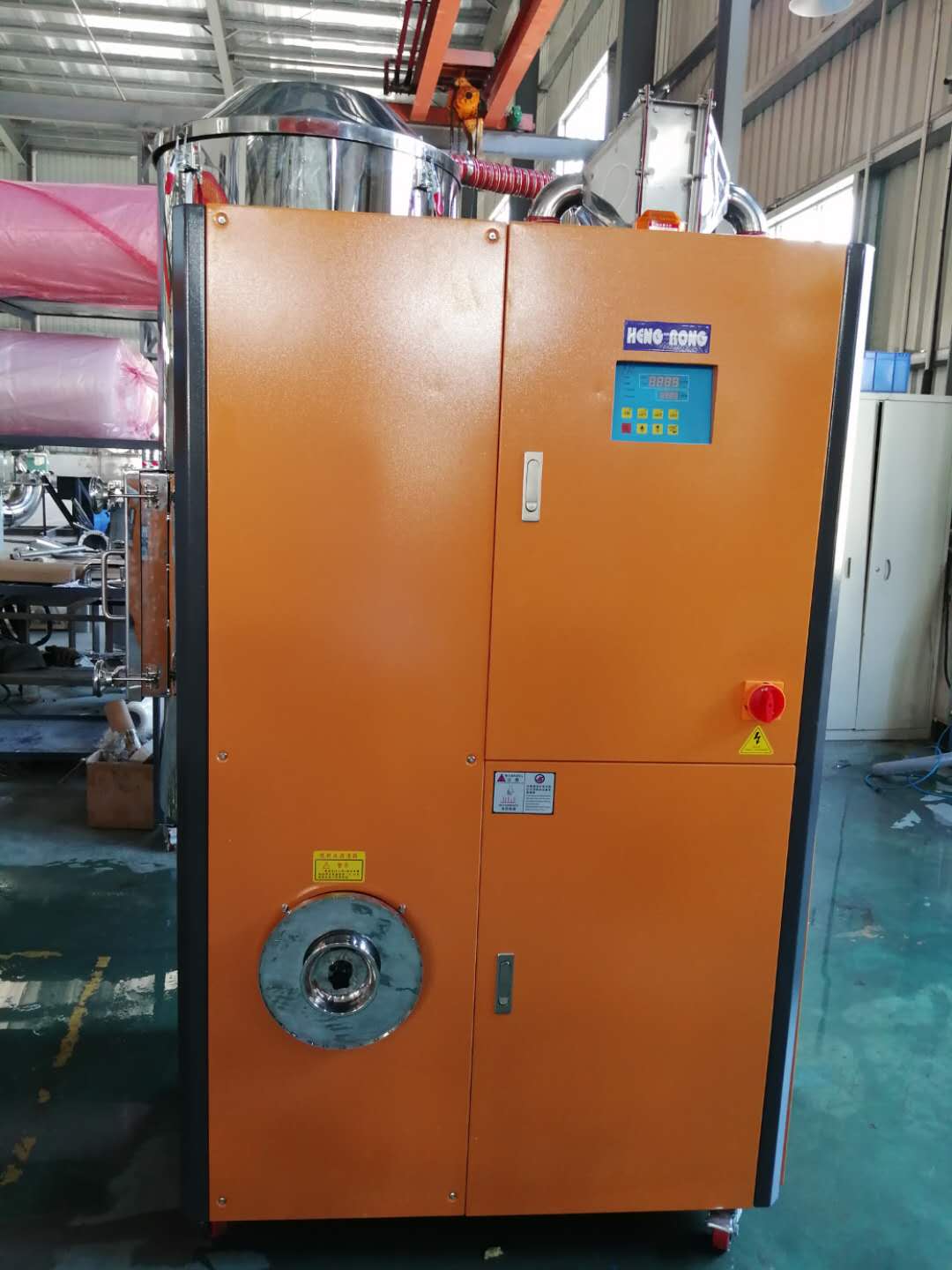 谈三机一体除湿干燥机工作原理